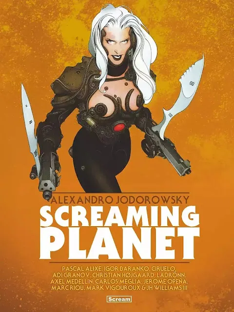 Screaming Planet. Alexandro Jodorowsky. Recenzja komiksu