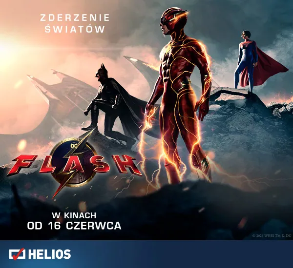 Helios zaprasza na premierę filmu "Flash”. Już w najbliższy piątek