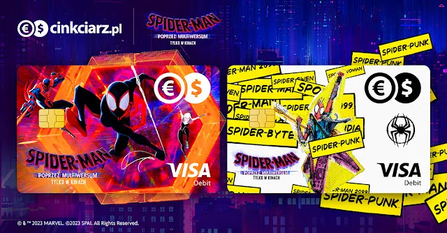 Coś dla fanów komiksu. Cinkciarz.pl wprowadził do oferty kartę ze Spider-Manem