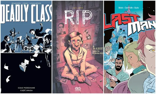 Zapowiedzi Non Stop Comics na listopad 2023