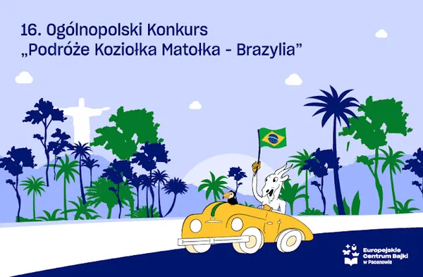 Komiksowy konkurs dla dzieci. Trzeba narysować podróż Koziołka Matołka po Brazylii
