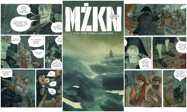 Gipi - Moje życie kiepsko narysowane - sierpniowa nowość od Timof Comics